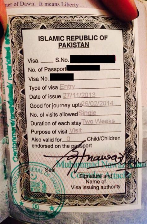 The Pakistan Visa Requirements For Us Citizens The Monsoon Diaries