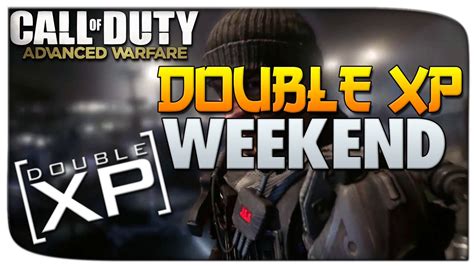 Call Of Duty Advanced Warfare Double Xp Weekend Double Xp