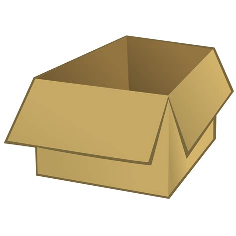 Clipart - Open box