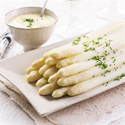 Recette Asperges Blanches Sauce Mousseline Marie Claire