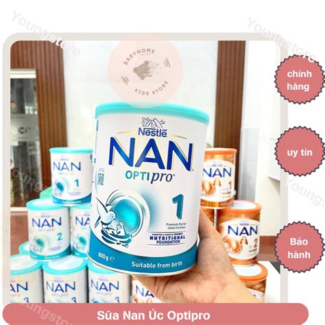 Sữa Nan Úc Optipro hộp 800g đủ số 1 2 3 Shopee Việt Nam