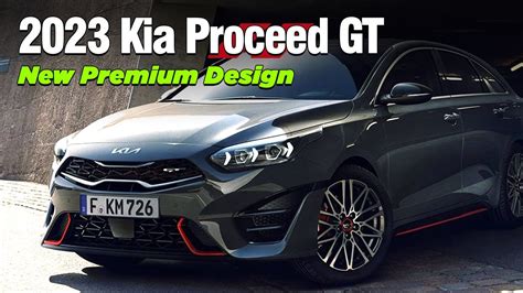 Kia Proceed GT 2023 New Design With Full LED Headlamps Powerful And