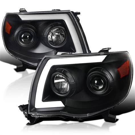 Spec D Tuning Proyector Negro Led Secuencial Faros Delanteros Se Al