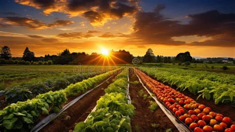 Organic Produce Farm Stock Illustration Illustration Of Fresh 305898798