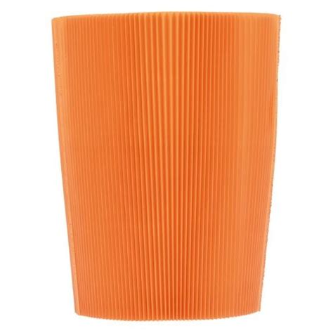 Floristik24 de Plisseemanschetten für Blumentöpfe Orange 14 5cm 100St