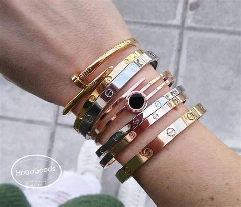Pin Auf Cartier Love Bracelet Stacking Ideas, 55% OFF