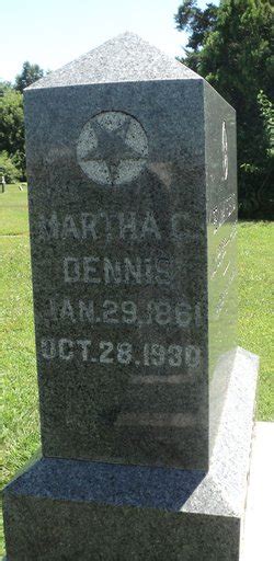 Martha Caldonia Ferrell Dennis Find A Grave Memorial