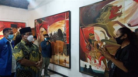 Forum K3BK Gelar Pameran Lukisan Karya Hartono Radio Swara Kendal 93