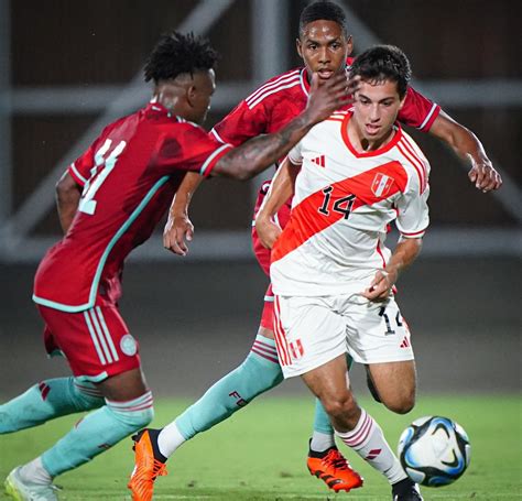 Selección Peruana Sub 23 No Pudo Y Cayó 3 1 Ante Colombia En Barranquilla Emocionalpe