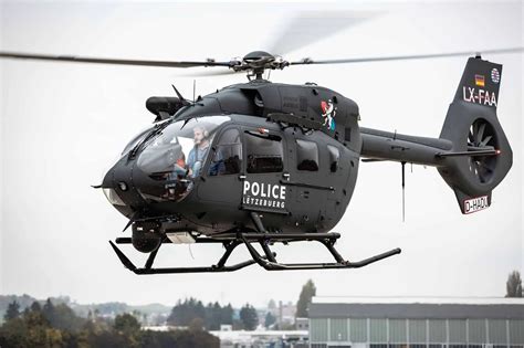 Kampfhubschrauber H145M In Luxemburg Eingeflogen