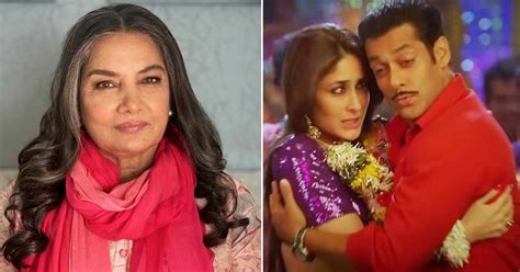 When Shabana Azmi Bashed Salman Khan Kareena Kapoor Dancing To