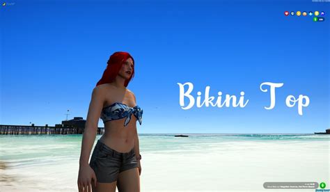 Bikini Top For Female FiveM Ready SP GTA Mod