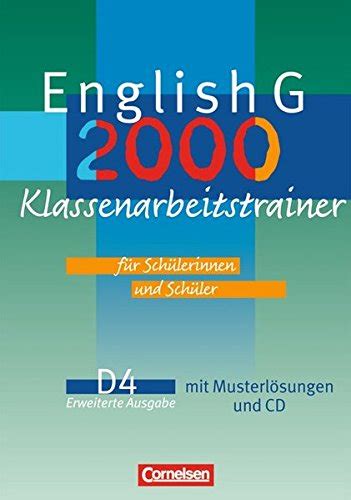 English G Erweiterte Ausgabe D Band Schuljahr