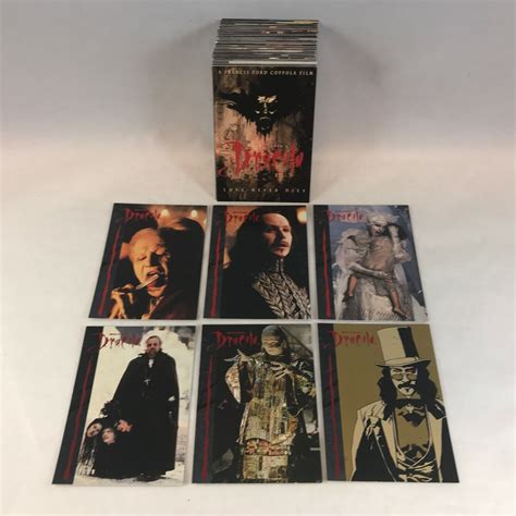 DRACULA MOVIE Francis Ford Coppola By TOPPS 1992 Complete Trading