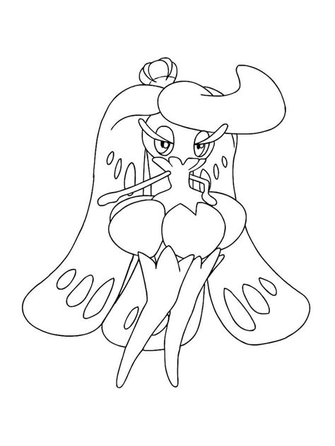 Tsareena Pokemon Coloring Pages