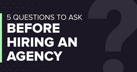 5 Questions To Ask Before Hiring An Agency Point Blank Creative