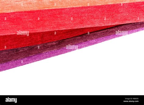 Colorful fabric samples Stock Photo - Alamy