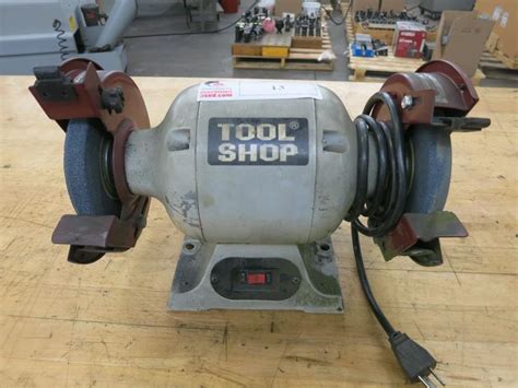 Machines Used | Tool Shop 6" Double End Bench Grinder, Wheel Guards ...