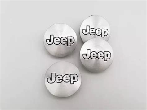 4 Tapas Centro De Rin Jeep Cherokee Wrangler Liberty 55mm Meses Sin