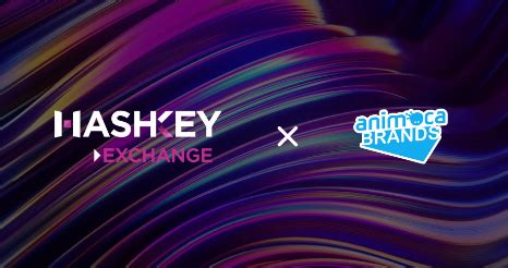 Hashkey Exchange Partners Animoca Brands To Elevate Digital