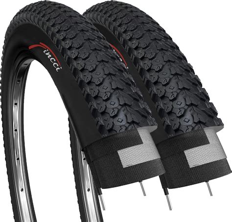 Fincci Pair X Inch Foldable Tyres For Mtb Mountain