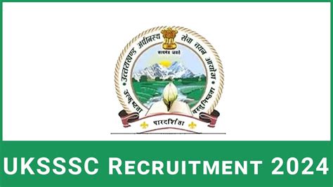 Uksssc Recruitment 2024 Application Form Eligibility Exam Date Fees