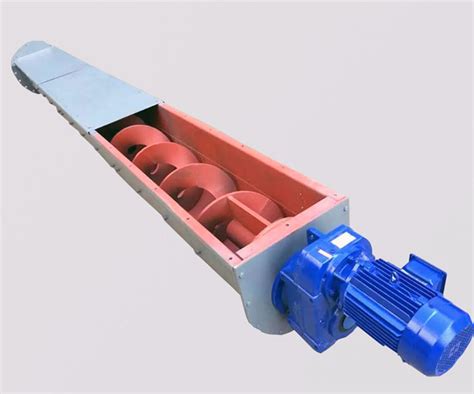 Shaftless Screw Conveyor Conveying Capacity Dahan Machinery