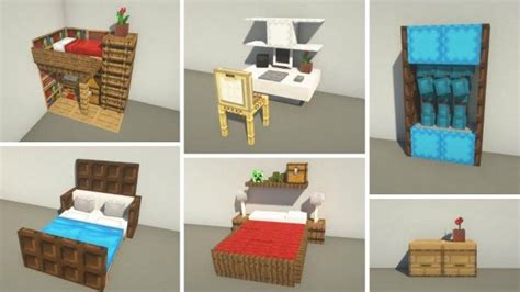 Here are some Decorations for the Bedroom. What do you think? - DetailCraft | Minecraft room ...