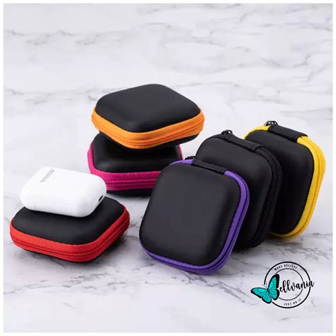 Jual Tas Penyimpanan Headset Kotak Organizer Tempat Headset Earphone