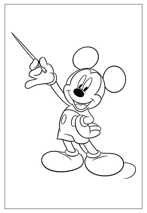 Cal A Do Mickey Para Imprimir Imagens Para Colorir