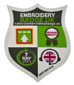 Woven Badges Embroidery Badge