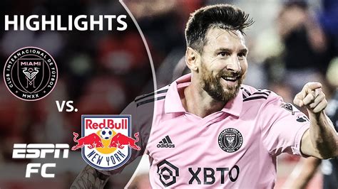 Messi S Mls Debut Inter Miami Vs New York Red Bulls Mls