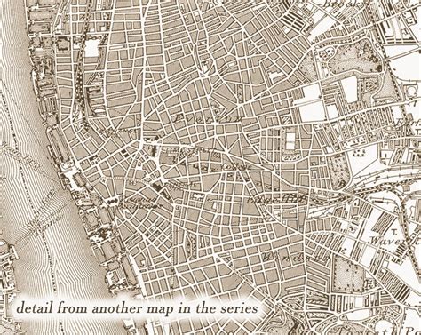 Brighton Map Old Brighton Map Vintage Map City Map Print - Etsy UK