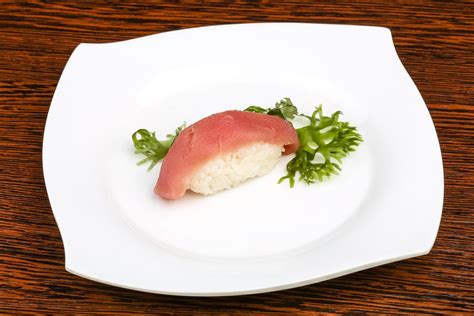 Tuna sushi dish 12771241 Stock Photo at Vecteezy