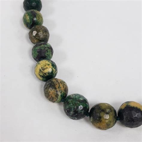 Serpentine Bead Strand Necklace