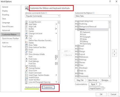 Como Criar Atalhos De Teclado Personalizados No Word Tutorial Do Office