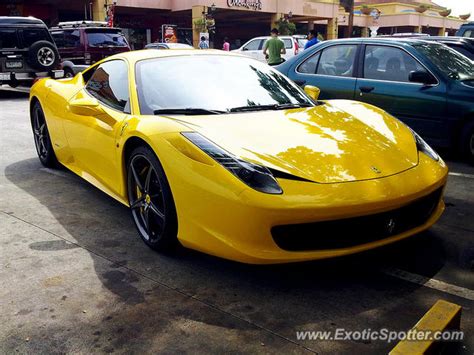 Ferrari 458 Italia Spotted In Manila Philippines On 07192012