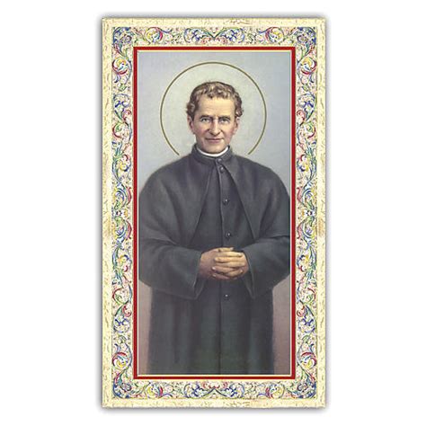 Estampa Religiosa San Juan Bosco X Cm Ita Venta Online En Holyart