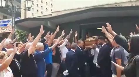 Napoli Saluto Fascista Ai Funerali Di Antonio Rastrelli