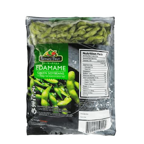 Farmer Best Frozen Edamame Soybeans In Pods Pacific Bay