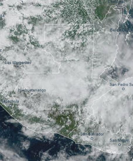 Lluvias Acompa Adas De Actividad El Ctrica En Horas De La Tarde Y Noche