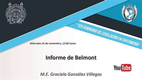 Ponencia 6 Informe De Belmont YouTube