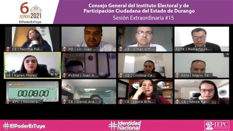 Aprueba Iepc Durango Calendario Para Proceso Electoral