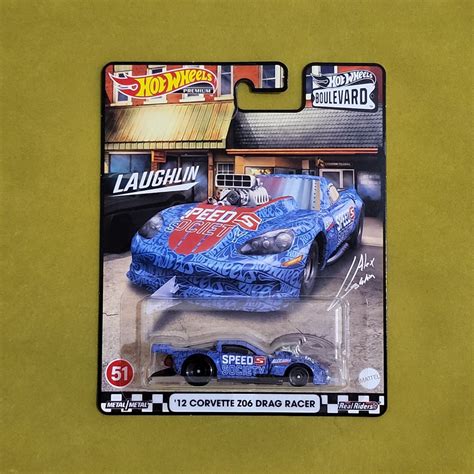 Boulevard 12 Corvette Z06 Drag Racer Hot Wheels Hobbies Toys Toys Games On Carousell