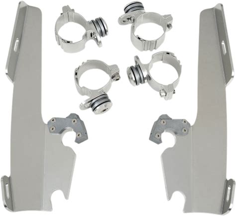 Memphis Shades Trigger Lock Windshield Mounting Kit 73 19 Harley Dyna