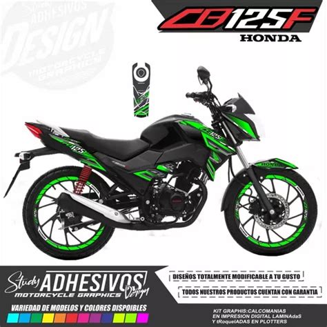 Calcomanias Cb F Verde Personalizada Full