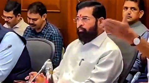 Eknath Shinde आरक्षण देणारच पण सरकारला वेळ द्या एकनाथ शिंदे यांचं आवाहन