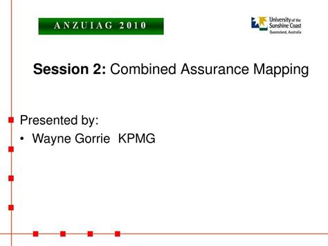 Ppt Session 2 Combined Assurance Mapping Powerpoint Presentation Free Download Id 665426