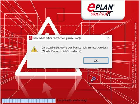 Fehlermeldung Beim Starten Elektrotechnik EPLAN Electric P8 Foren