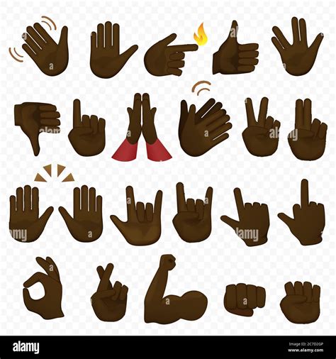 Black Hand Sign Language Wallpaper